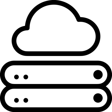 PNG biçiminde bulut depolama simgesi şeffaf arkaplan tasarımı ile dijital sunucu güvenli dosya eşzamanlama sunucu yönetimi ve modern web veya mobil kullanıcı arayüzü uygulamaları için ideal