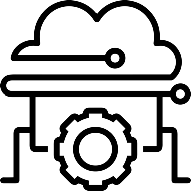PNG biçiminde bulut depolama simgesi şeffaf arkaplan tasarımı ile dijital sunucu güvenli dosya eşzamanlama sunucu yönetimi ve modern web veya mobil kullanıcı arayüzü uygulamaları için ideal