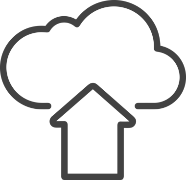 PNG biçiminde bulut depolama simgesi şeffaf arkaplan tasarımı ile dijital sunucu güvenli dosya eşzamanlama sunucu yönetimi ve modern web veya mobil kullanıcı arayüzü uygulamaları için ideal