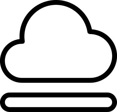PNG biçiminde bulut depolama simgesi şeffaf arkaplan tasarımı ile dijital sunucu güvenli dosya eşzamanlama sunucu yönetimi ve modern web veya mobil kullanıcı arayüzü uygulamaları için ideal