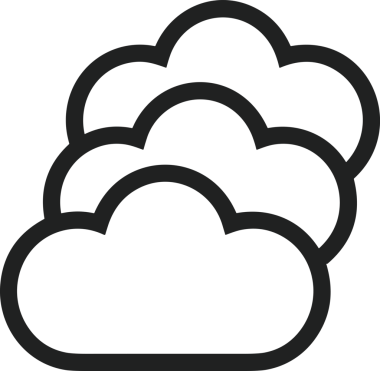 PNG biçiminde bulut depolama simgesi şeffaf arkaplan tasarımı ile dijital sunucu güvenli dosya eşzamanlama sunucu yönetimi ve modern web veya mobil kullanıcı arayüzü uygulamaları için ideal