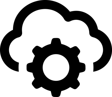 PNG biçiminde bulut depolama simgesi şeffaf arkaplan tasarımı ile dijital sunucu güvenli dosya eşzamanlama sunucu yönetimi ve modern web veya mobil kullanıcı arayüzü uygulamaları için ideal