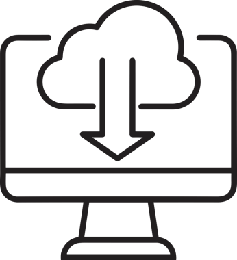 PNG biçiminde bulut depolama simgesi şeffaf arkaplan tasarımı ile dijital sunucu güvenli dosya eşzamanlama sunucu yönetimi ve modern web veya mobil kullanıcı arayüzü uygulamaları için ideal