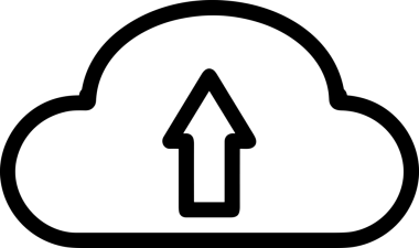 PNG biçiminde bulut depolama simgesi şeffaf arkaplan tasarımı ile dijital sunucu güvenli dosya eşzamanlama sunucu yönetimi ve modern web veya mobil kullanıcı arayüzü uygulamaları için ideal