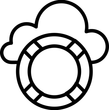 PNG biçiminde bulut depolama simgesi şeffaf arkaplan tasarımı ile dijital sunucu güvenli dosya eşzamanlama sunucu yönetimi ve modern web veya mobil kullanıcı arayüzü uygulamaları için ideal