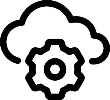 PNG biçiminde bulut depolama simgesi şeffaf arkaplan tasarımı ile dijital sunucu güvenli dosya eşzamanlama sunucu yönetimi ve modern web veya mobil kullanıcı arayüzü uygulamaları için ideal