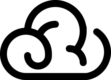 PNG biçiminde bulut depolama simgesi şeffaf arkaplan tasarımı ile dijital sunucu güvenli dosya eşzamanlama sunucu yönetimi ve modern web veya mobil kullanıcı arayüzü uygulamaları için ideal