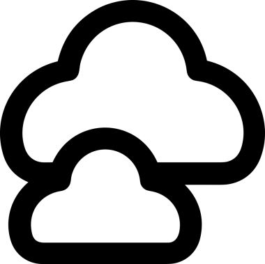 PNG biçiminde bulut depolama simgesi şeffaf arkaplan tasarımı ile dijital sunucu güvenli dosya eşzamanlama sunucu yönetimi ve modern web veya mobil kullanıcı arayüzü uygulamaları için ideal