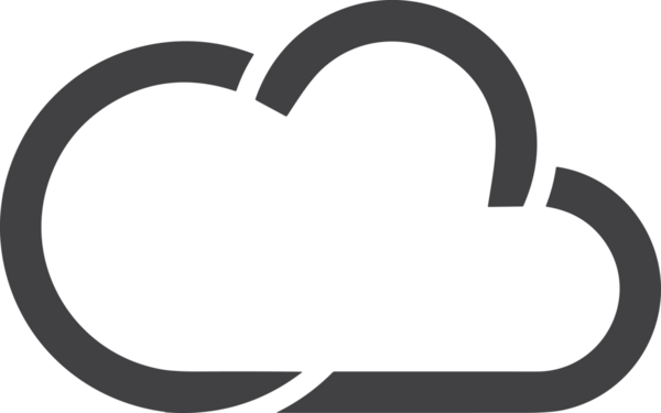 PNG biçiminde bulut depolama simgesi şeffaf arkaplan tasarımı ile dijital sunucu güvenli dosya eşzamanlama sunucu yönetimi ve modern web veya mobil kullanıcı arayüzü uygulamaları için ideal