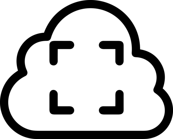 PNG biçiminde bulut depolama simgesi şeffaf arkaplan tasarımı ile dijital sunucu güvenli dosya eşzamanlama sunucu yönetimi ve modern web veya mobil kullanıcı arayüzü uygulamaları için ideal