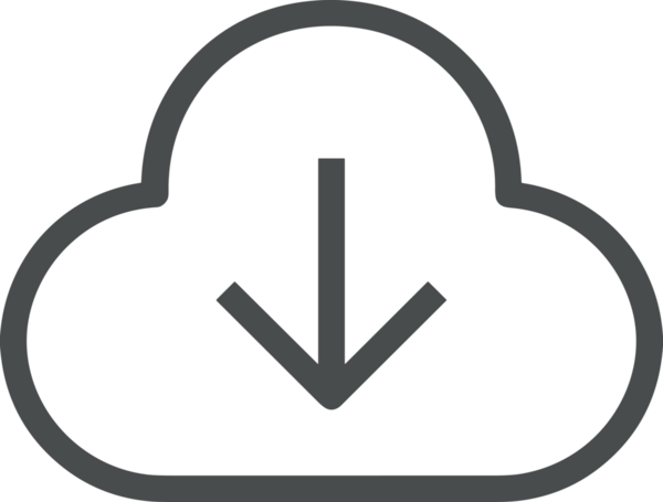 PNG biçiminde bulut depolama simgesi şeffaf arkaplan tasarımı ile dijital sunucu güvenli dosya eşzamanlama sunucu yönetimi ve modern web veya mobil kullanıcı arayüzü uygulamaları için ideal