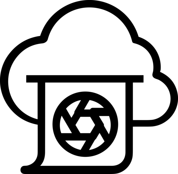PNG biçiminde bulut depolama simgesi şeffaf arkaplan tasarımı ile dijital sunucu güvenli dosya eşzamanlama sunucu yönetimi ve modern web veya mobil kullanıcı arayüzü uygulamaları için ideal