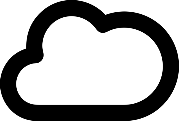 PNG biçiminde bulut depolama simgesi şeffaf arkaplan tasarımı ile dijital sunucu güvenli dosya eşzamanlama sunucu yönetimi ve modern web veya mobil kullanıcı arayüzü uygulamaları için ideal