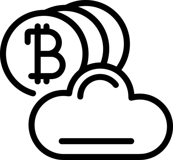 PNG biçiminde bulut depolama simgesi şeffaf arkaplan tasarımı ile dijital sunucu güvenli dosya eşzamanlama sunucu yönetimi ve modern web veya mobil kullanıcı arayüzü uygulamaları için ideal