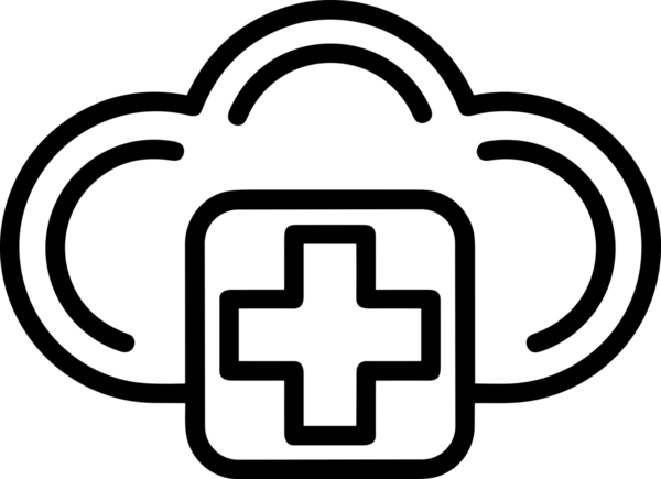 PNG biçiminde bulut depolama simgesi şeffaf arkaplan tasarımı ile dijital sunucu güvenli dosya eşzamanlama sunucu yönetimi ve modern web veya mobil kullanıcı arayüzü uygulamaları için ideal