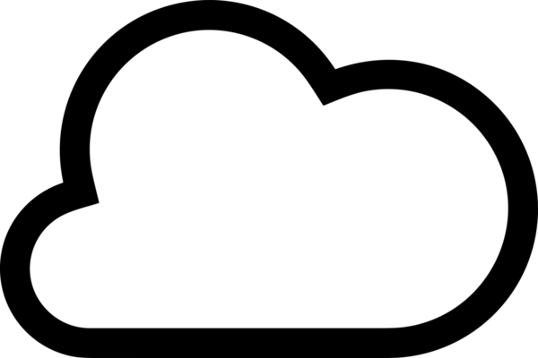 PNG biçiminde bulut depolama simgesi şeffaf arkaplan tasarımı ile dijital sunucu güvenli dosya eşzamanlama sunucu yönetimi ve modern web veya mobil kullanıcı arayüzü uygulamaları için ideal