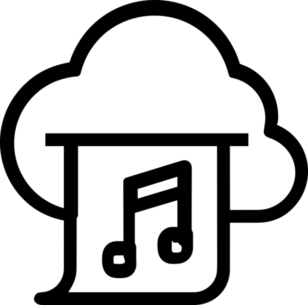 PNG biçiminde bulut depolama simgesi şeffaf arkaplan tasarımı ile dijital sunucu güvenli dosya eşzamanlama sunucu yönetimi ve modern web veya mobil kullanıcı arayüzü uygulamaları için ideal
