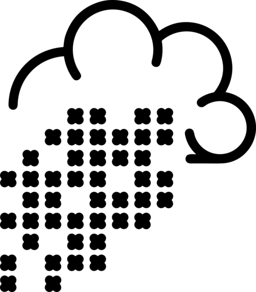 PNG biçiminde bulut depolama simgesi şeffaf arkaplan tasarımı ile dijital sunucu güvenli dosya eşzamanlama sunucu yönetimi ve modern web veya mobil kullanıcı arayüzü uygulamaları için ideal