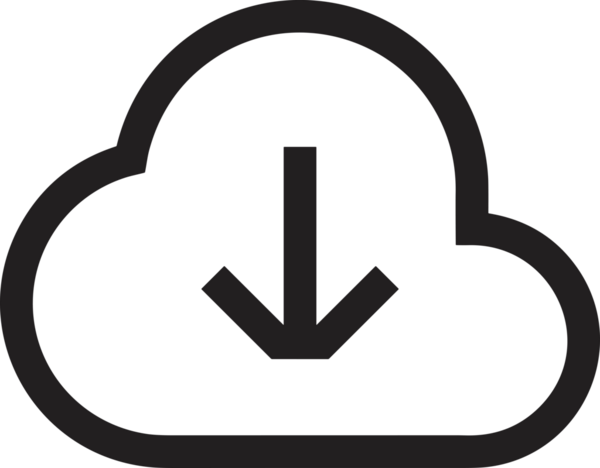 PNG biçiminde bulut depolama simgesi şeffaf arkaplan tasarımı ile dijital sunucu güvenli dosya eşzamanlama sunucu yönetimi ve modern web veya mobil kullanıcı arayüzü uygulamaları için ideal