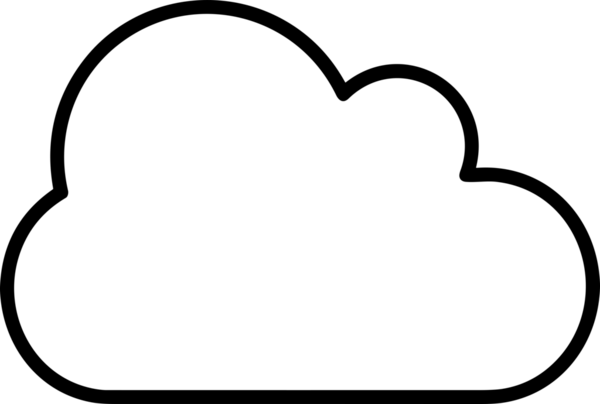 PNG biçiminde bulut depolama simgesi şeffaf arkaplan tasarımı ile dijital sunucu güvenli dosya eşzamanlama sunucu yönetimi ve modern web veya mobil kullanıcı arayüzü uygulamaları için ideal
