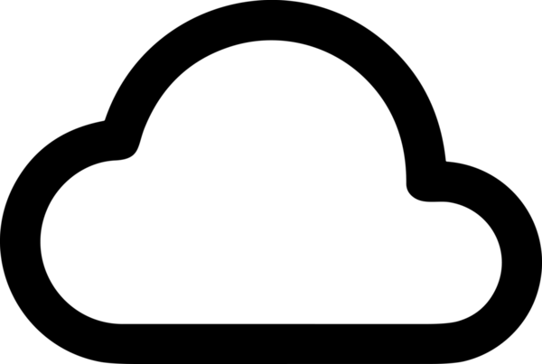 PNG biçiminde bulut depolama simgesi şeffaf arkaplan tasarımı ile dijital sunucu güvenli dosya eşzamanlama sunucu yönetimi ve modern web veya mobil kullanıcı arayüzü uygulamaları için ideal