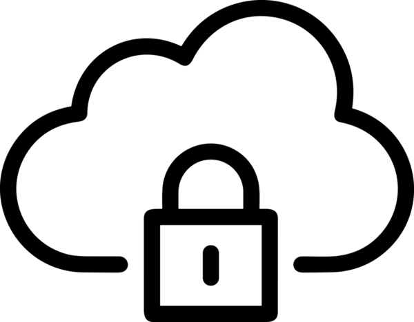 PNG biçiminde bulut depolama simgesi şeffaf arkaplan tasarımı ile dijital sunucu güvenli dosya eşzamanlama sunucu yönetimi ve modern web veya mobil kullanıcı arayüzü uygulamaları için ideal