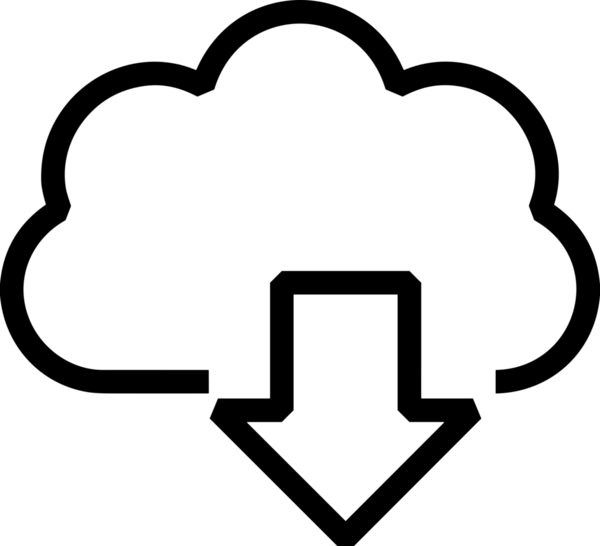PNG biçiminde bulut depolama simgesi şeffaf arkaplan tasarımı ile dijital sunucu güvenli dosya eşzamanlama sunucu yönetimi ve modern web veya mobil kullanıcı arayüzü uygulamaları için ideal