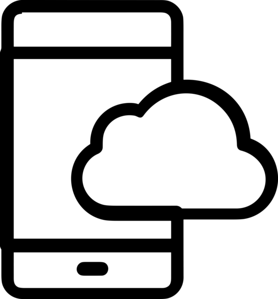 PNG biçiminde bulut depolama simgesi şeffaf arkaplan tasarımı ile dijital sunucu güvenli dosya eşzamanlama sunucu yönetimi ve modern web veya mobil kullanıcı arayüzü uygulamaları için ideal