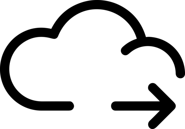 PNG biçiminde bulut depolama simgesi şeffaf arkaplan tasarımı ile dijital sunucu güvenli dosya eşzamanlama sunucu yönetimi ve modern web veya mobil kullanıcı arayüzü uygulamaları için ideal