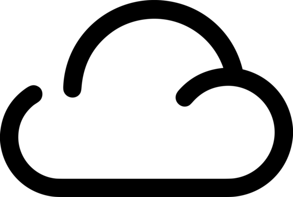 PNG biçiminde bulut depolama simgesi şeffaf arkaplan tasarımı ile dijital sunucu güvenli dosya eşzamanlama sunucu yönetimi ve modern web veya mobil kullanıcı arayüzü uygulamaları için ideal
