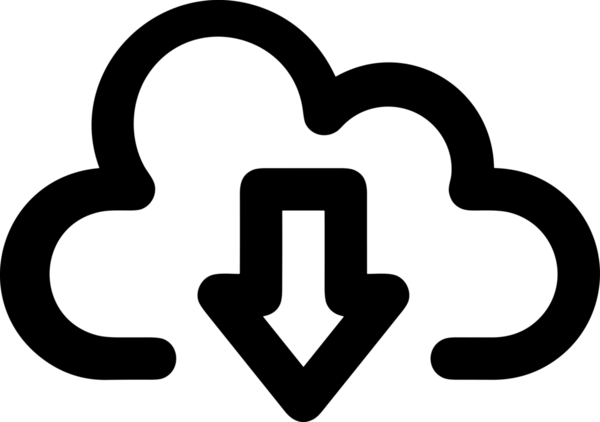 PNG biçiminde bulut depolama simgesi şeffaf arkaplan tasarımı ile dijital sunucu güvenli dosya eşzamanlama sunucu yönetimi ve modern web veya mobil kullanıcı arayüzü uygulamaları için ideal