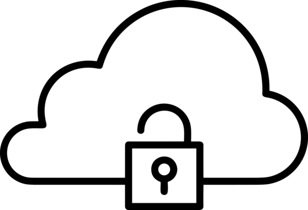 PNG biçiminde bulut depolama simgesi şeffaf arkaplan tasarımı ile dijital sunucu güvenli dosya eşzamanlama sunucu yönetimi ve modern web veya mobil kullanıcı arayüzü uygulamaları için ideal