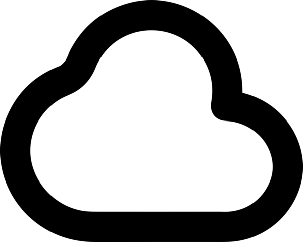 PNG biçiminde bulut depolama simgesi şeffaf arkaplan tasarımı ile dijital sunucu güvenli dosya eşzamanlama sunucu yönetimi ve modern web veya mobil kullanıcı arayüzü uygulamaları için ideal