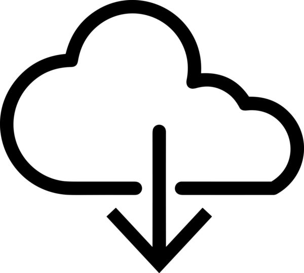 PNG biçiminde bulut depolama simgesi şeffaf arkaplan tasarımı ile dijital sunucu güvenli dosya eşzamanlama sunucu yönetimi ve modern web veya mobil kullanıcı arayüzü uygulamaları için ideal