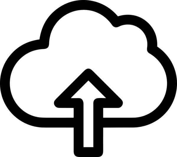 PNG biçiminde bulut depolama simgesi şeffaf arkaplan tasarımı ile dijital sunucu güvenli dosya eşzamanlama sunucu yönetimi ve modern web veya mobil kullanıcı arayüzü uygulamaları için ideal