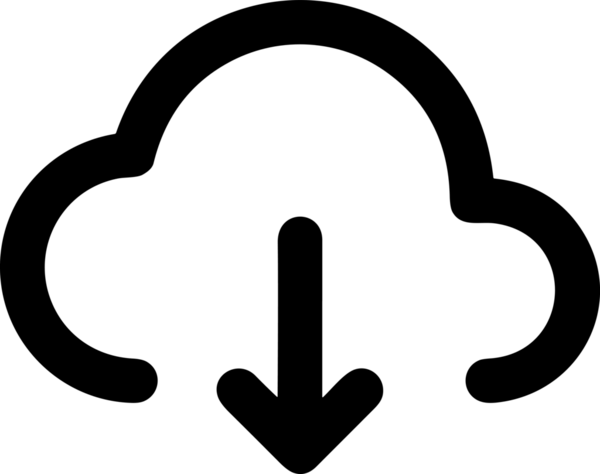 PNG biçiminde bulut depolama simgesi şeffaf arkaplan tasarımı ile dijital sunucu güvenli dosya eşzamanlama sunucu yönetimi ve modern web veya mobil kullanıcı arayüzü uygulamaları için ideal