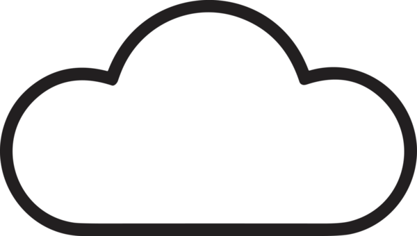 PNG biçiminde bulut depolama simgesi şeffaf arkaplan tasarımı ile dijital sunucu güvenli dosya eşzamanlama sunucu yönetimi ve modern web veya mobil kullanıcı arayüzü uygulamaları için ideal