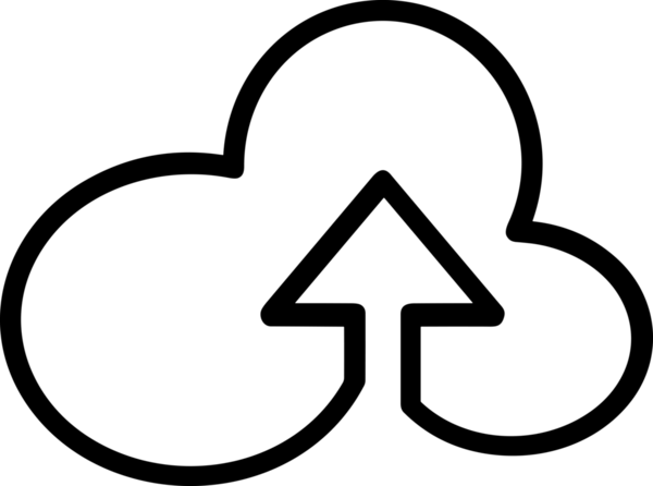 PNG biçiminde bulut depolama simgesi şeffaf arkaplan tasarımı ile dijital sunucu güvenli dosya eşzamanlama sunucu yönetimi ve modern web veya mobil kullanıcı arayüzü uygulamaları için ideal