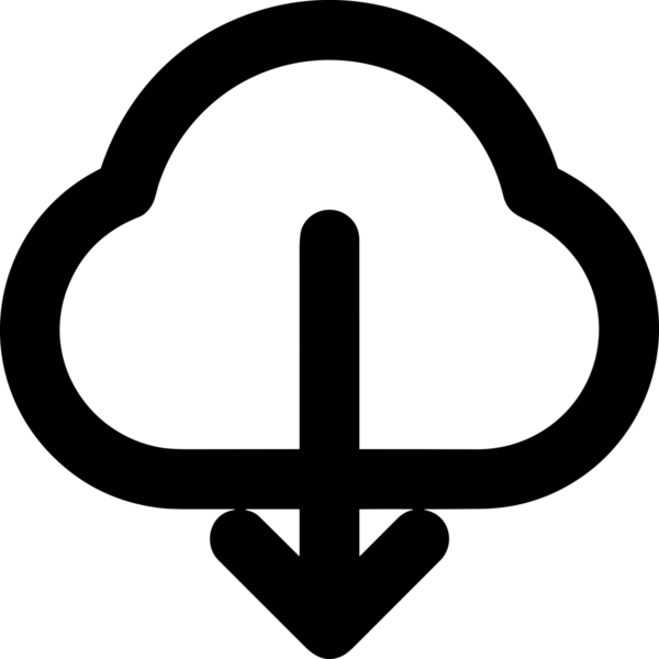 PNG biçiminde bulut depolama simgesi şeffaf arkaplan tasarımı ile dijital sunucu güvenli dosya eşzamanlama sunucu yönetimi ve modern web veya mobil kullanıcı arayüzü uygulamaları için ideal