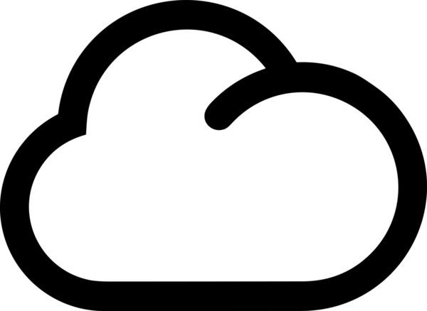 PNG biçiminde bulut depolama simgesi şeffaf arkaplan tasarımı ile dijital sunucu güvenli dosya eşzamanlama sunucu yönetimi ve modern web veya mobil kullanıcı arayüzü uygulamaları için ideal