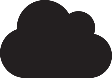 PNG biçiminde bulut depolama simgesi şeffaf arkaplan tasarımı ile dijital sunucu güvenli dosya eşzamanlama sunucu yönetimi ve modern web veya mobil kullanıcı arayüzü uygulamaları için ideal