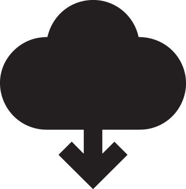 PNG biçiminde bulut depolama simgesi şeffaf arkaplan tasarımı ile dijital sunucu güvenli dosya eşzamanlama sunucu yönetimi ve modern web veya mobil kullanıcı arayüzü uygulamaları için ideal