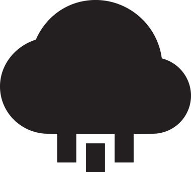 PNG biçiminde bulut depolama simgesi şeffaf arkaplan tasarımı ile dijital sunucu güvenli dosya eşzamanlama sunucu yönetimi ve modern web veya mobil kullanıcı arayüzü uygulamaları için ideal