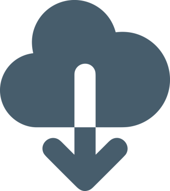 PNG biçiminde bulut depolama simgesi şeffaf arkaplan tasarımı ile dijital sunucu güvenli dosya eşzamanlama sunucu yönetimi ve modern web veya mobil kullanıcı arayüzü uygulamaları için ideal