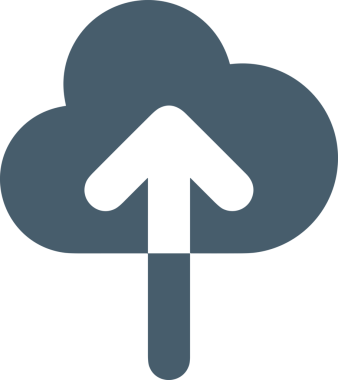 PNG biçiminde bulut depolama simgesi şeffaf arkaplan tasarımı ile dijital sunucu güvenli dosya eşzamanlama sunucu yönetimi ve modern web veya mobil kullanıcı arayüzü uygulamaları için ideal