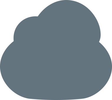 PNG biçiminde bulut depolama simgesi şeffaf arkaplan tasarımı ile dijital sunucu güvenli dosya eşzamanlama sunucu yönetimi ve modern web veya mobil kullanıcı arayüzü uygulamaları için ideal