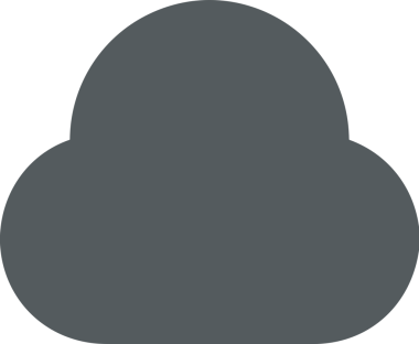 PNG biçiminde bulut depolama simgesi şeffaf arkaplan tasarımı ile dijital sunucu güvenli dosya eşzamanlama sunucu yönetimi ve modern web veya mobil kullanıcı arayüzü uygulamaları için ideal