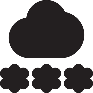 PNG biçiminde bulut depolama simgesi şeffaf arkaplan tasarımı ile dijital sunucu güvenli dosya eşzamanlama sunucu yönetimi ve modern web veya mobil kullanıcı arayüzü uygulamaları için ideal