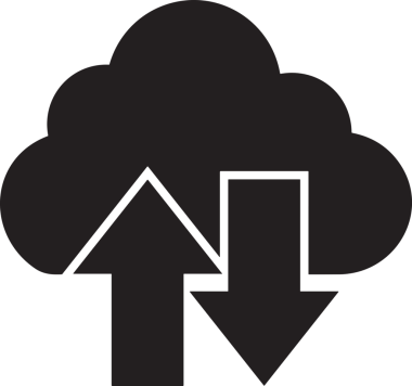 PNG biçiminde bulut depolama simgesi şeffaf arkaplan tasarımı ile dijital sunucu güvenli dosya eşzamanlama sunucu yönetimi ve modern web veya mobil kullanıcı arayüzü uygulamaları için ideal