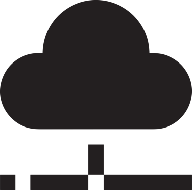 PNG biçiminde bulut depolama simgesi şeffaf arkaplan tasarımı ile dijital sunucu güvenli dosya eşzamanlama sunucu yönetimi ve modern web veya mobil kullanıcı arayüzü uygulamaları için ideal